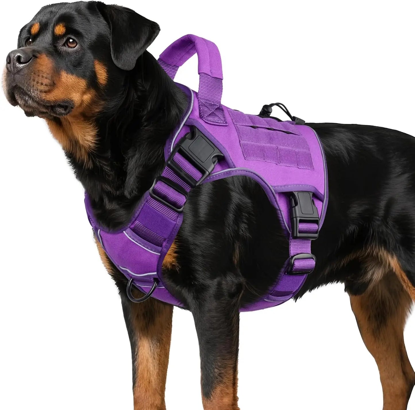 Tactical Dog Harness For Large Dogs With Handle No Pull