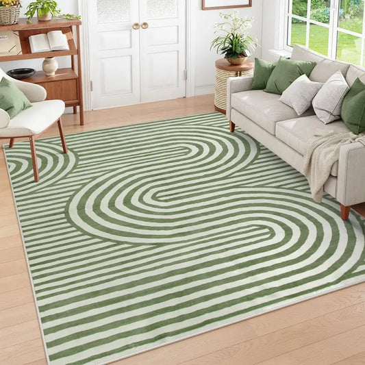 Soft Faux Wool Kids Rug for Bedroom and Living Room