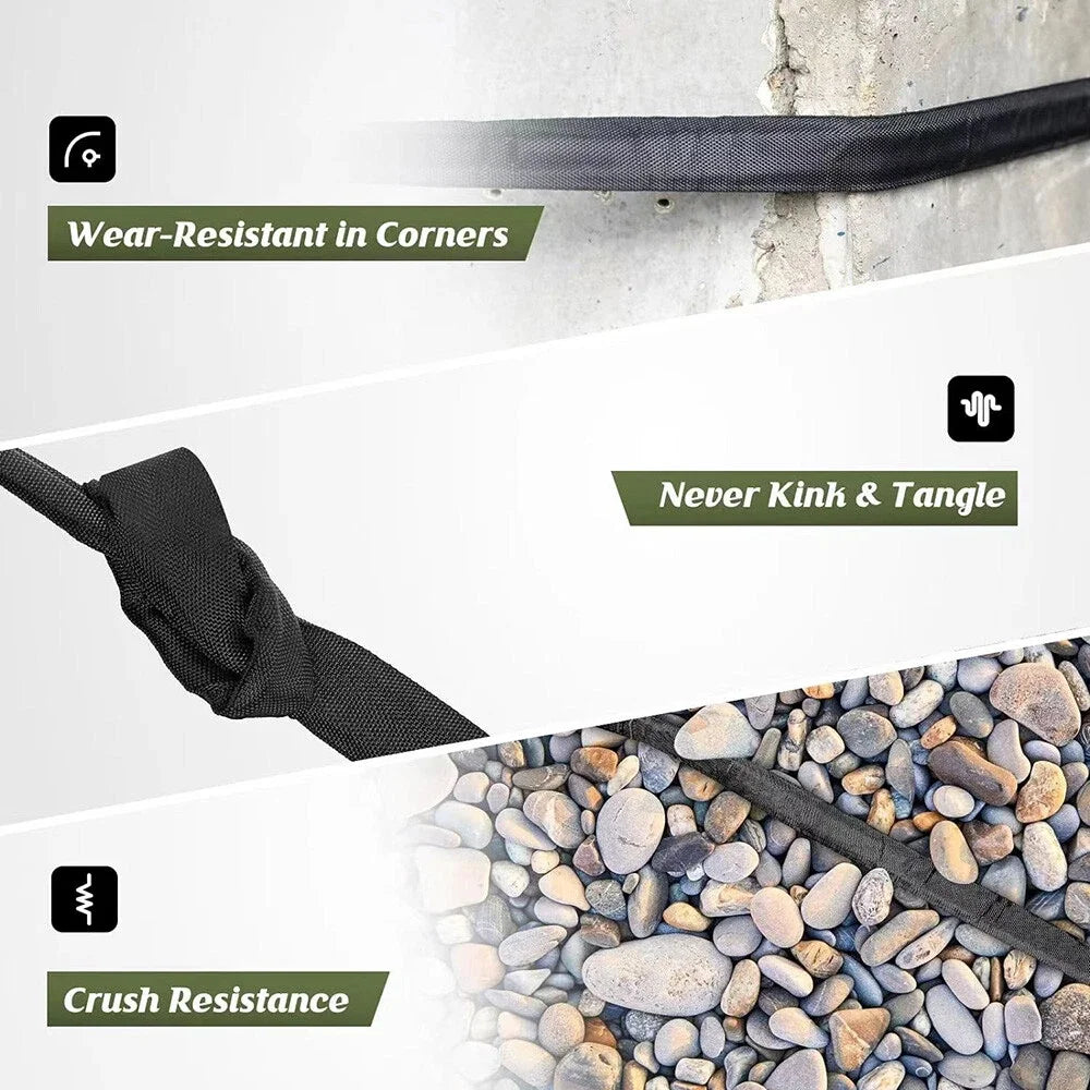 Non-Expandable Garden Hose Kink Free Lightweight High Pressure