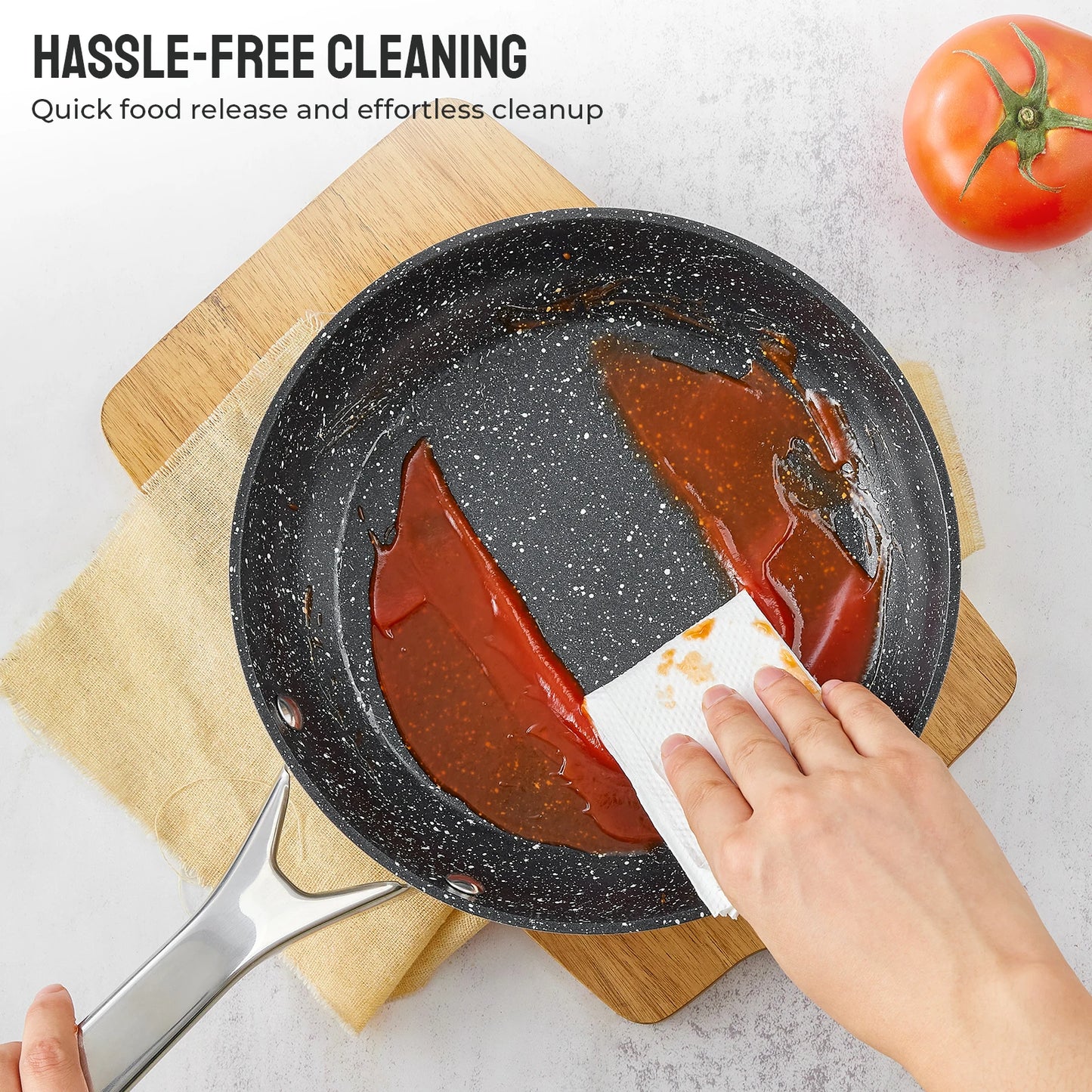 Bezia Induction Cookware Nonstick Set