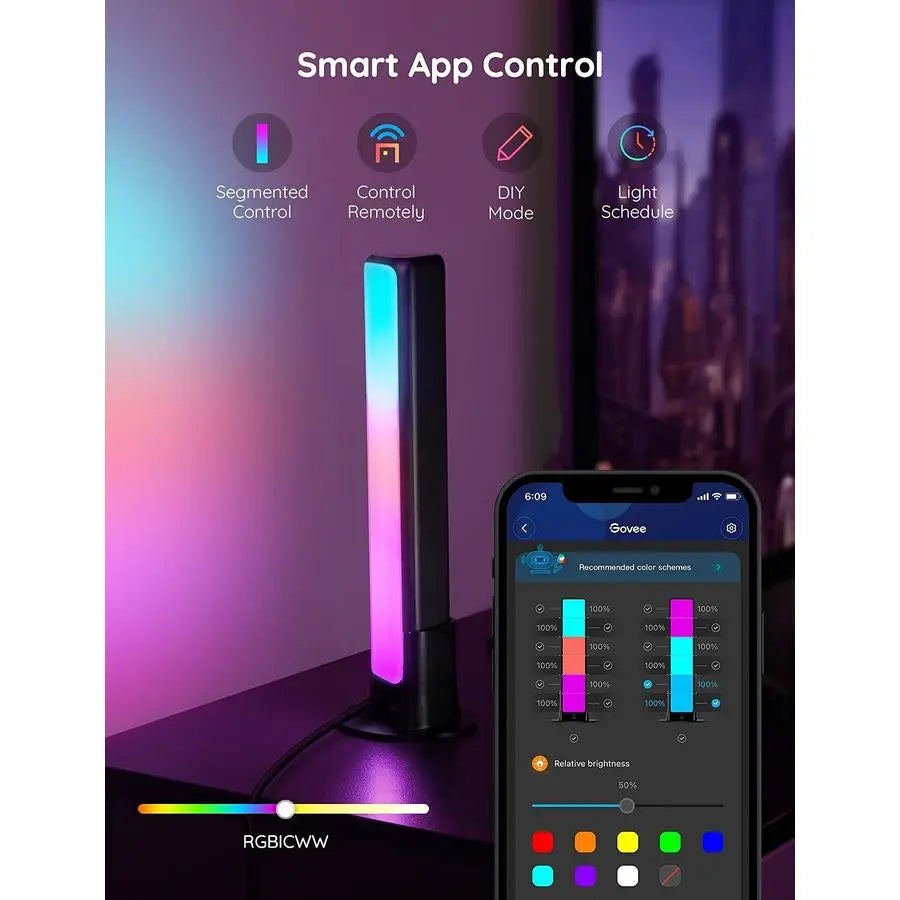 Smart LED Light Bars With Alexa And Google Assistant
