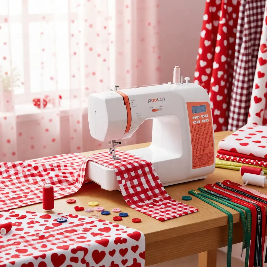 Poolin EOC02 Computerized Sewing Machine Heavy Duty With Handle