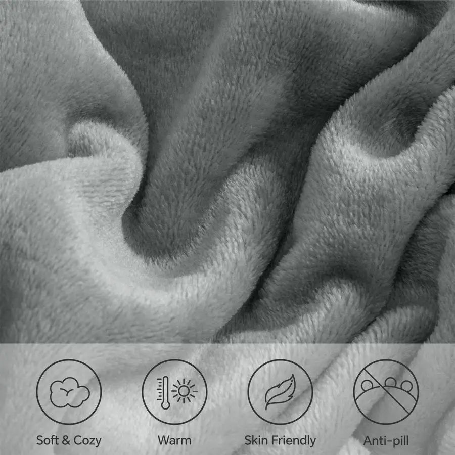 Fleece Sheet Set 4 Piece Super Soft Warm Plush Bedding