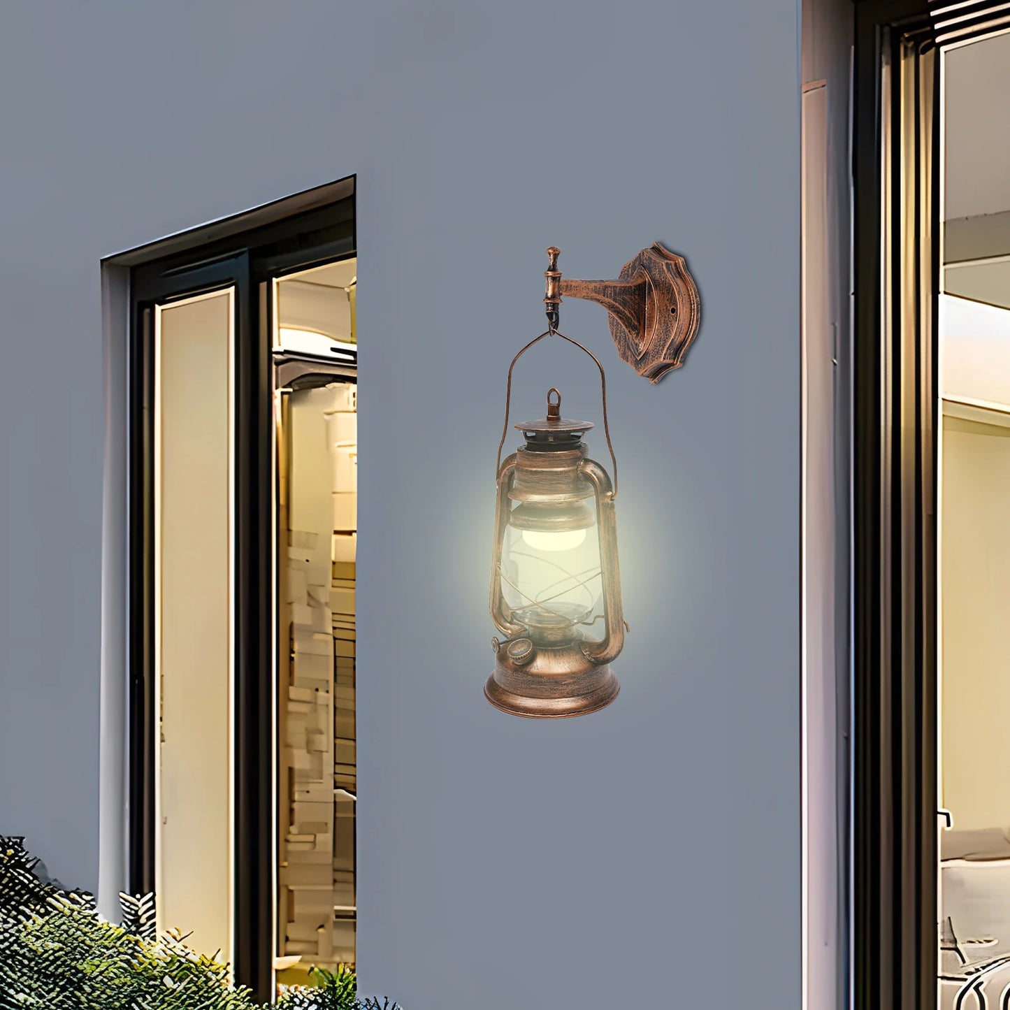 Bymaocar Outdoor Wall Light Antique Lanterns Fixture