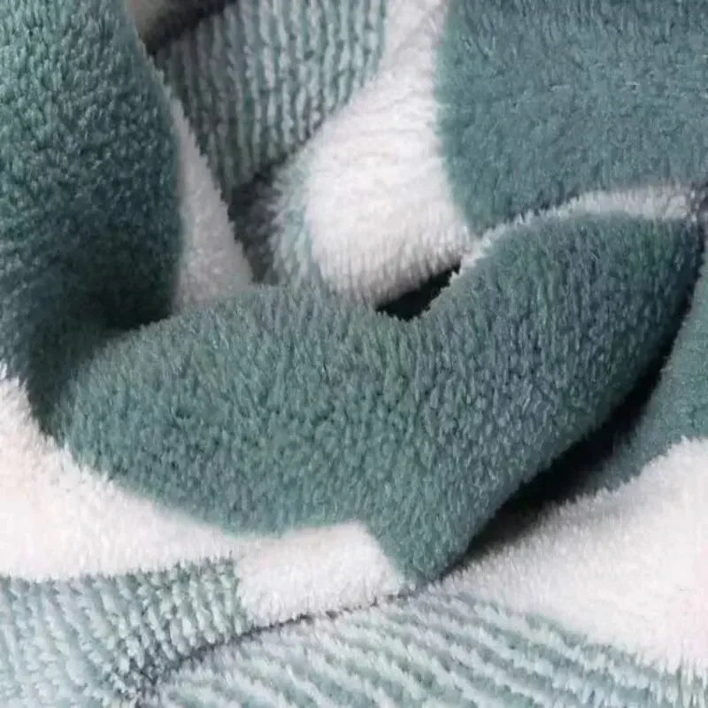 NONECN Striped Towel Set Quick Drying Absorbent Bath Towels