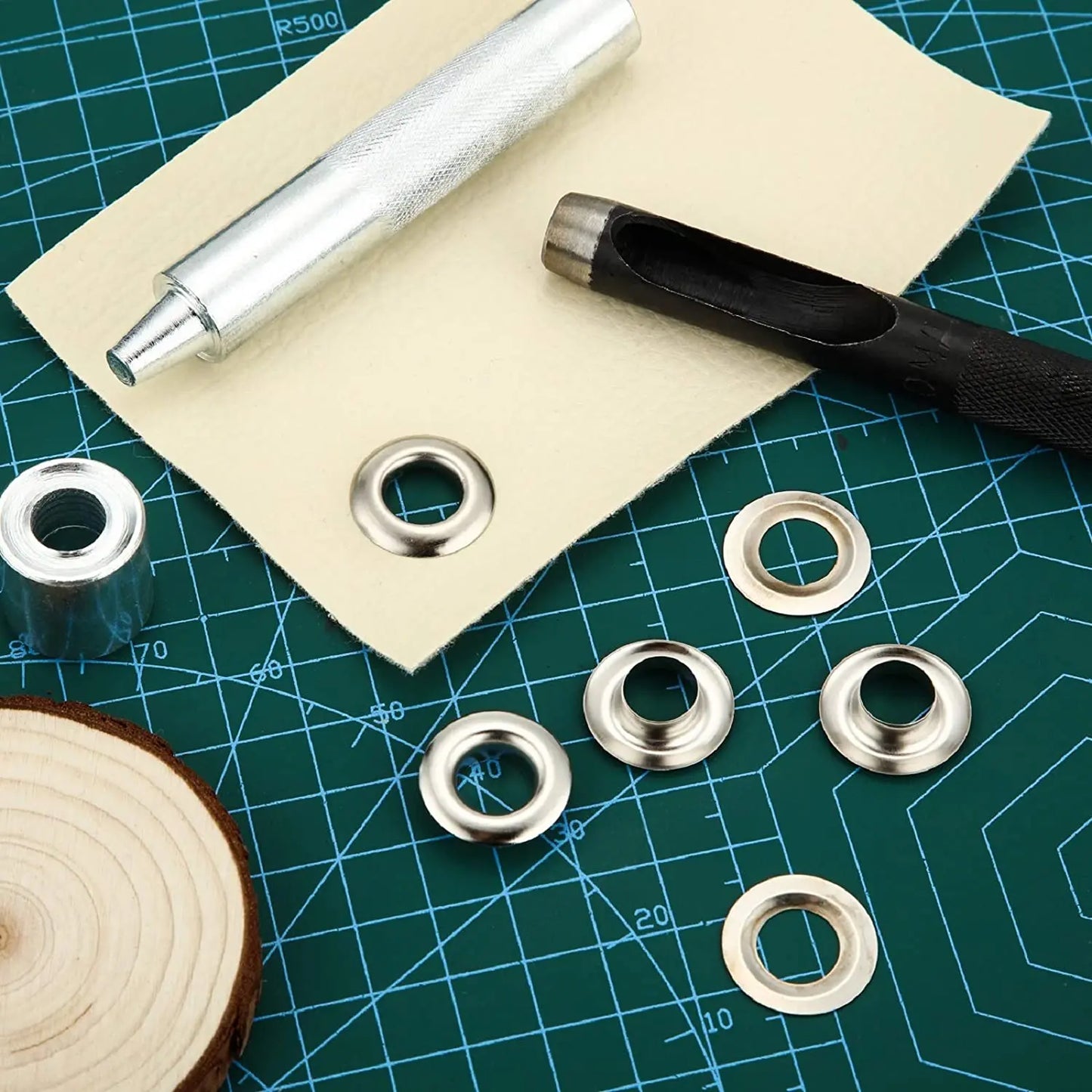 Grommet Tool Kit Set For Clothes, Shoes, Bags Leather