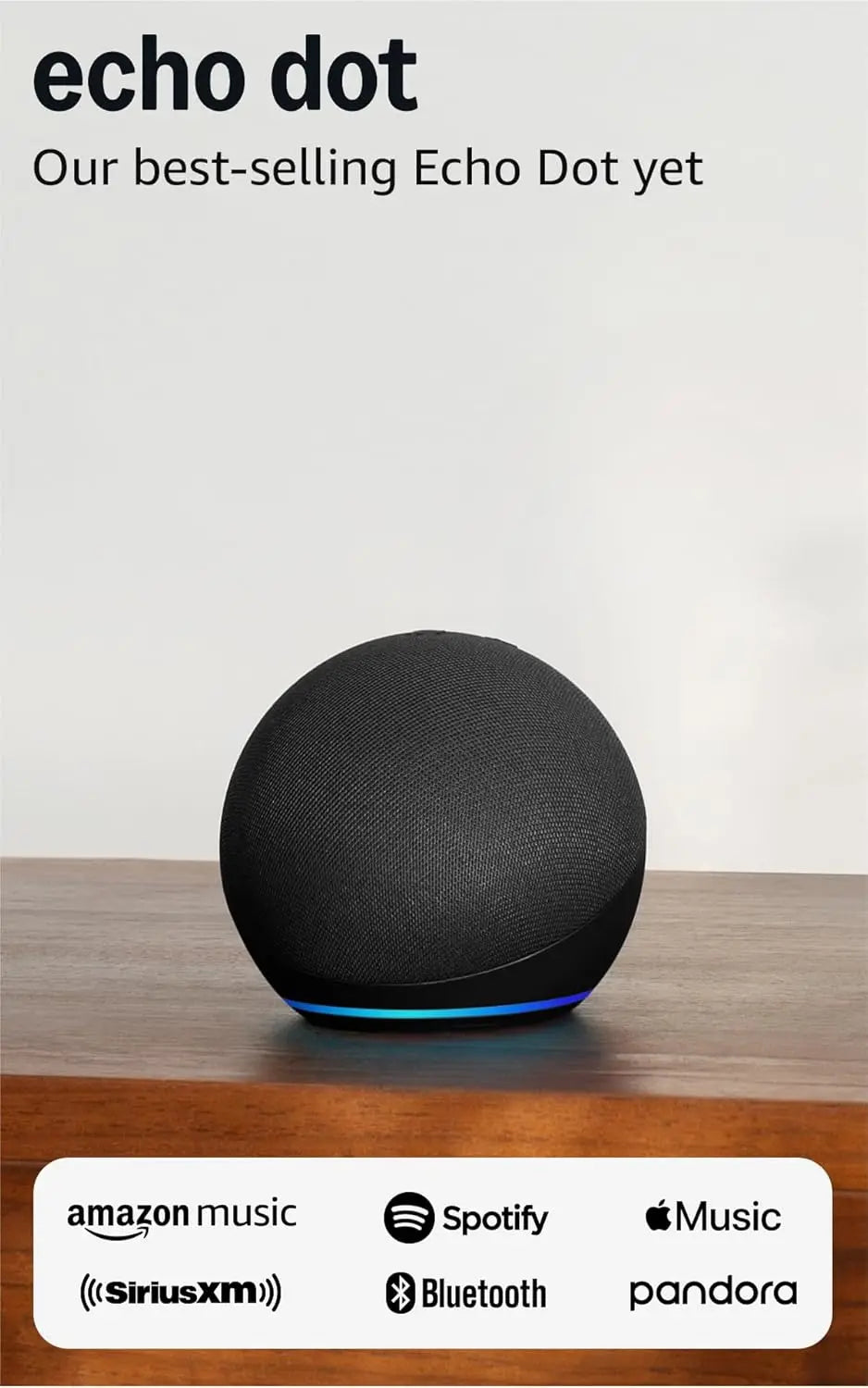 Smart Speaker With Voice Assistant Clear Sound For Music Control