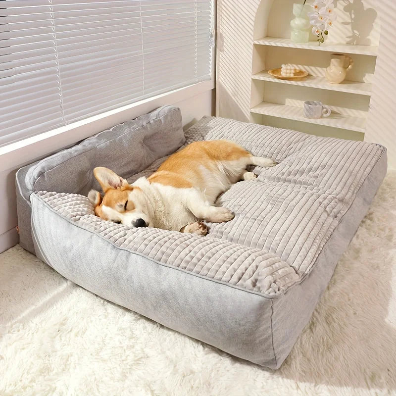 Pet Bed For Cats And Dogs Non Slip WinterWarm Cushion