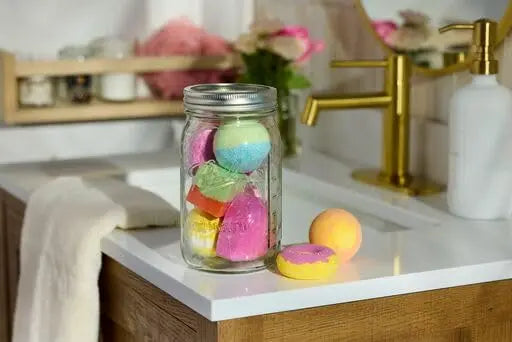 Wide Mouth Mason Jars 12-Pack With Airtight Lids For Storage