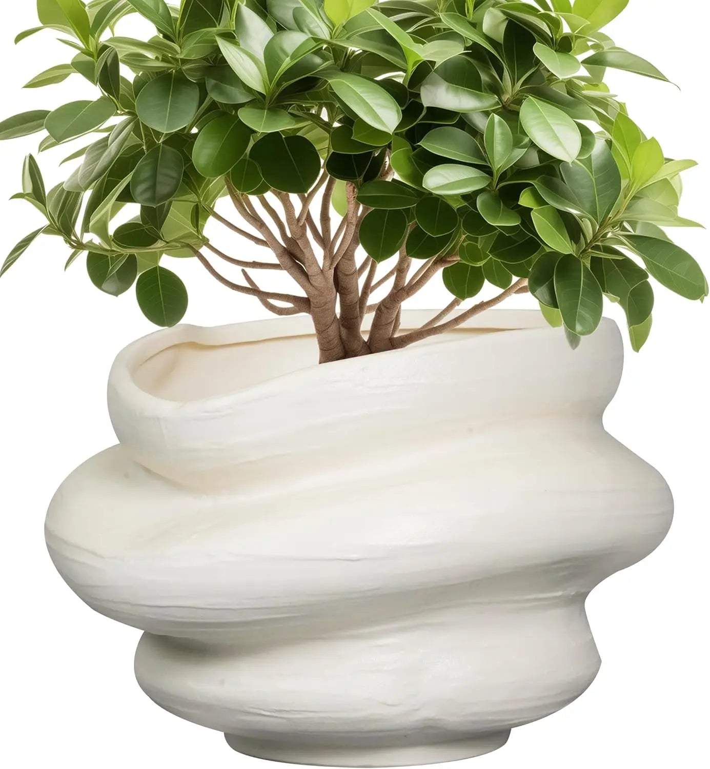 Ceramic Plant Pot With Drainage Hole for Indoor Outdoor