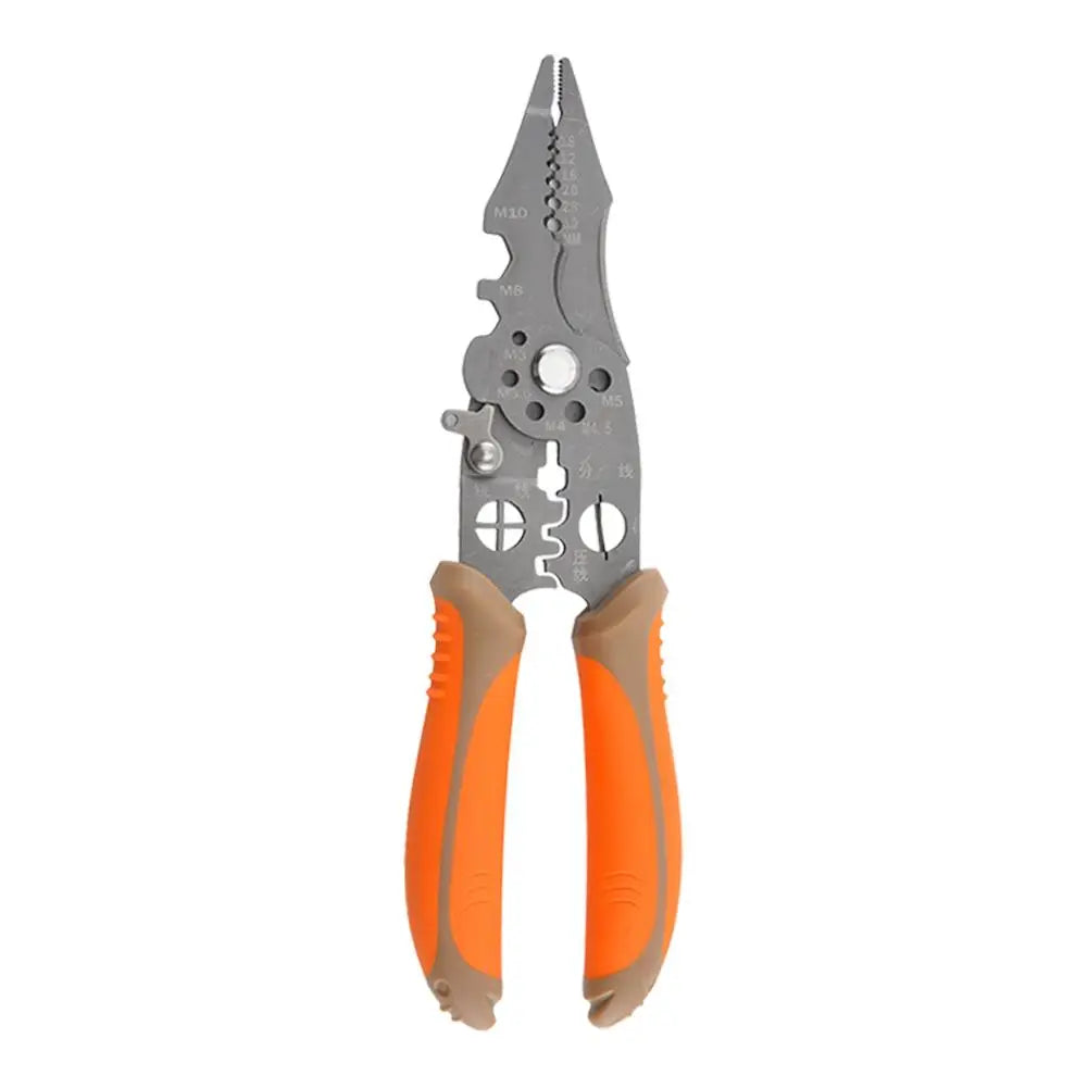 NONEDIY Adjustable Automatic Wire Stripper Multi Function Cutter Crimp Tool