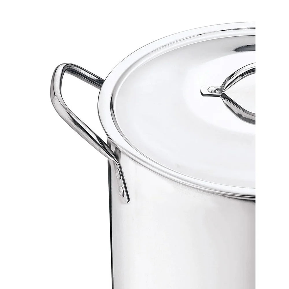 Stainless Steel Stock Pot With Stay Cool Handles Heavy Duty