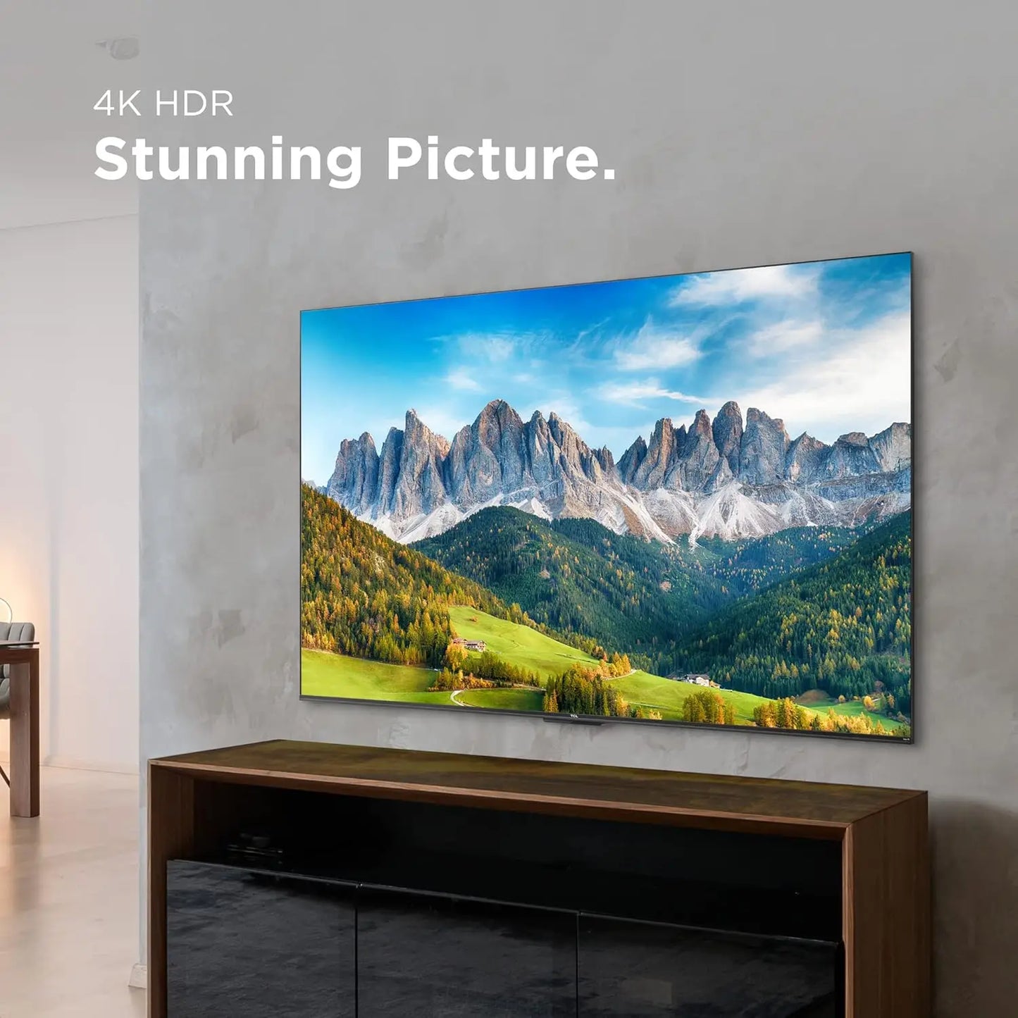 4K UHD HDR Smart TV With Roku Streaming Capabilities
