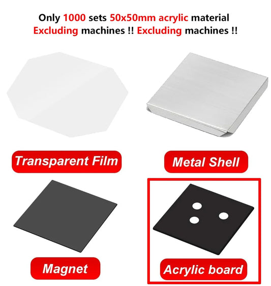 Fridge Magnet Button Maker For DIY Magnets And Pins