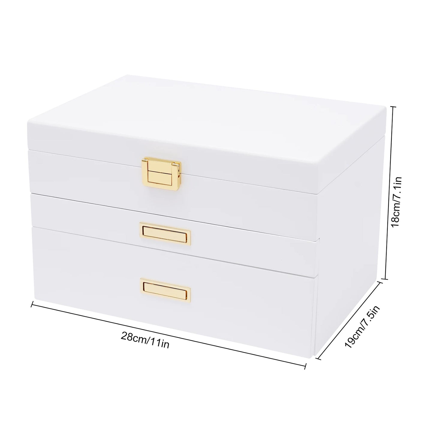NONECN Jewelry And Watch Display Case Organizer