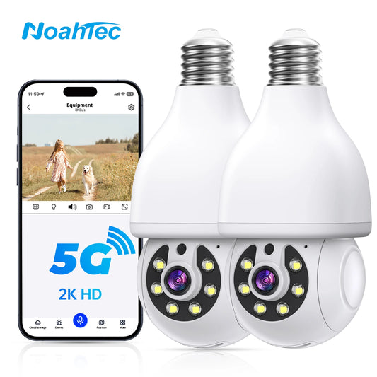 NOAHTEC 3MP Indoor Wireless Security Camera With 2 Way Talk