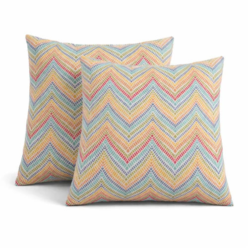 Outdoor Paisley Throw Pillows Waterproof Fade-Resistant Cushions