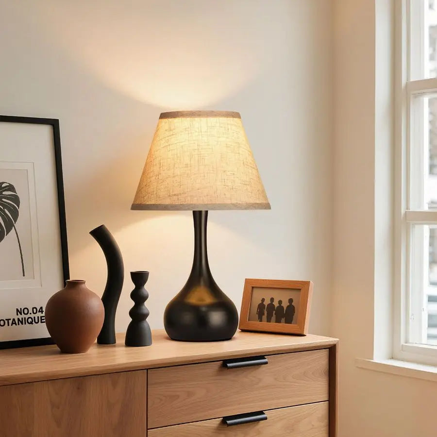 Touch Table Lamp Set of 2, 3-Way Dimmable Bedside Lamps
