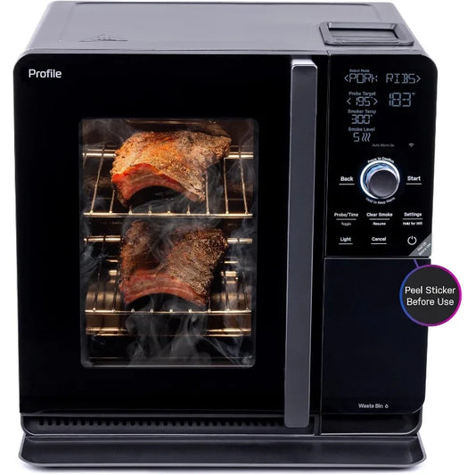 Smart Indoor Pellet Smoker With Active Filtration And WiFi