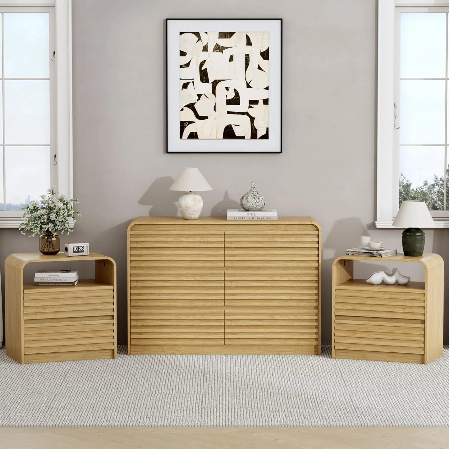 XIAOLANG Dresser And Nightstand Set Bedroom Furniture