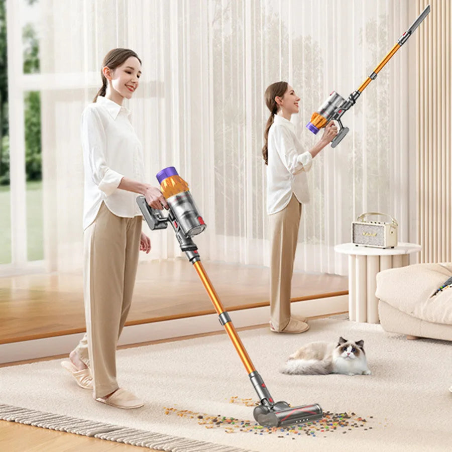 BlossomDust V18 Cordless Vacuum Cleaner 550W 45000Pa Brushless Motor