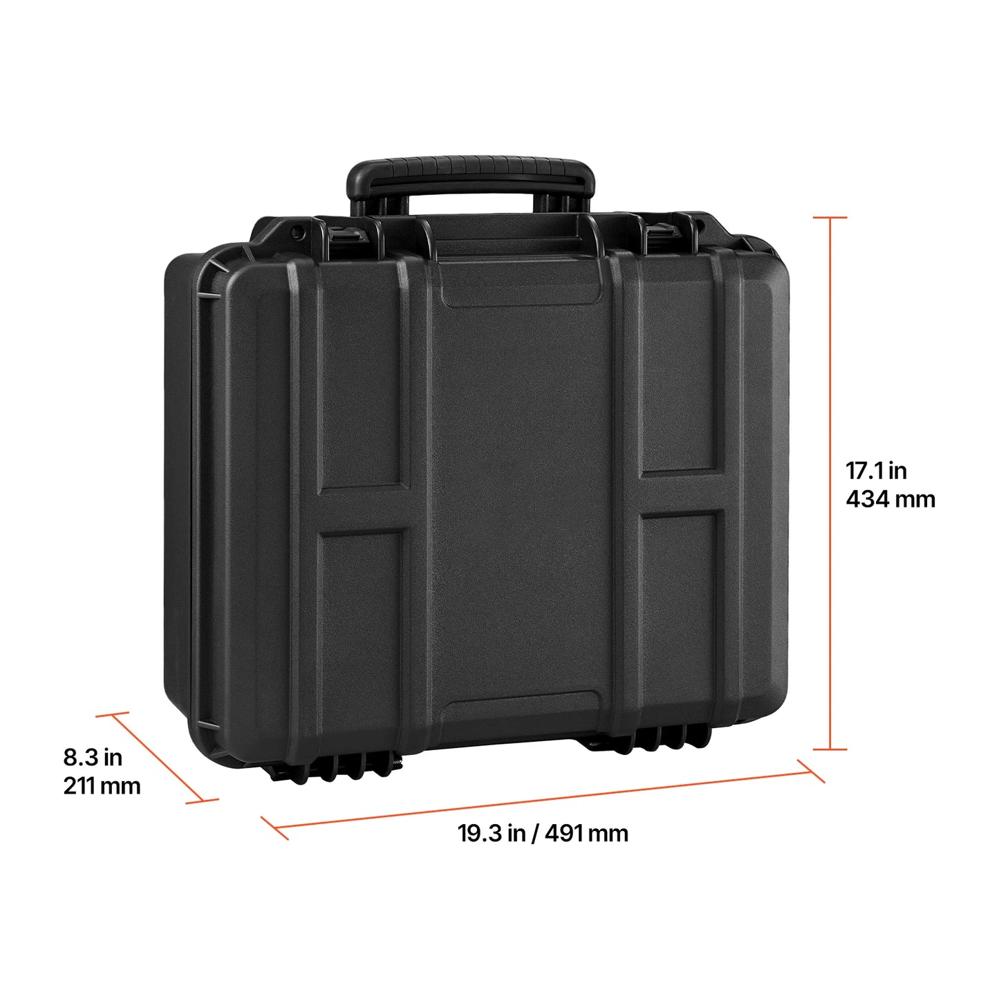 Hard Pistol Case With XPE Foam Lining Waterproof