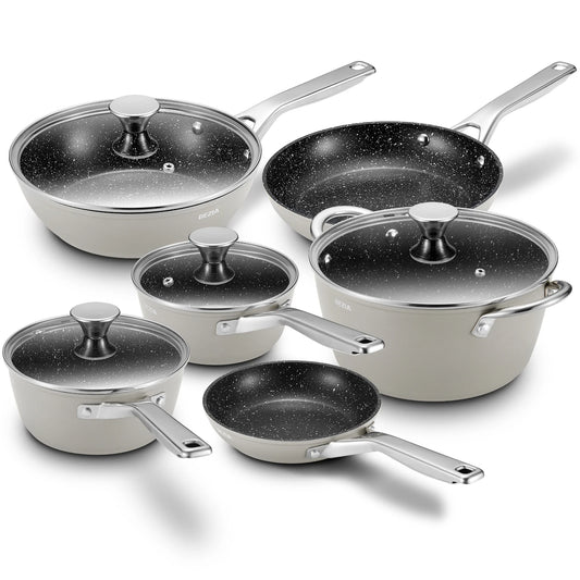 Bezia Induction Cookware Nonstick Set