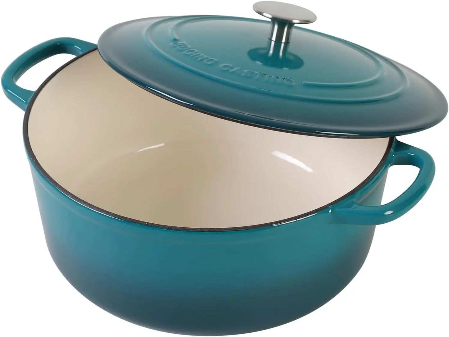 Enameled Cast Iron Dutch Oven With Lid For Baking Cooking