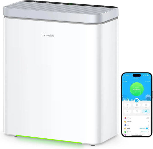 Smart Air Purifier For Large Rooms With App Alexa Control