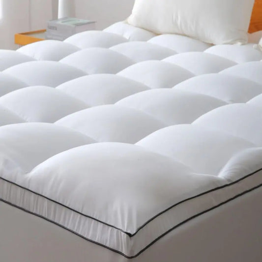 Breathable Quilted Mattress Topper for Comfort and Soft Support