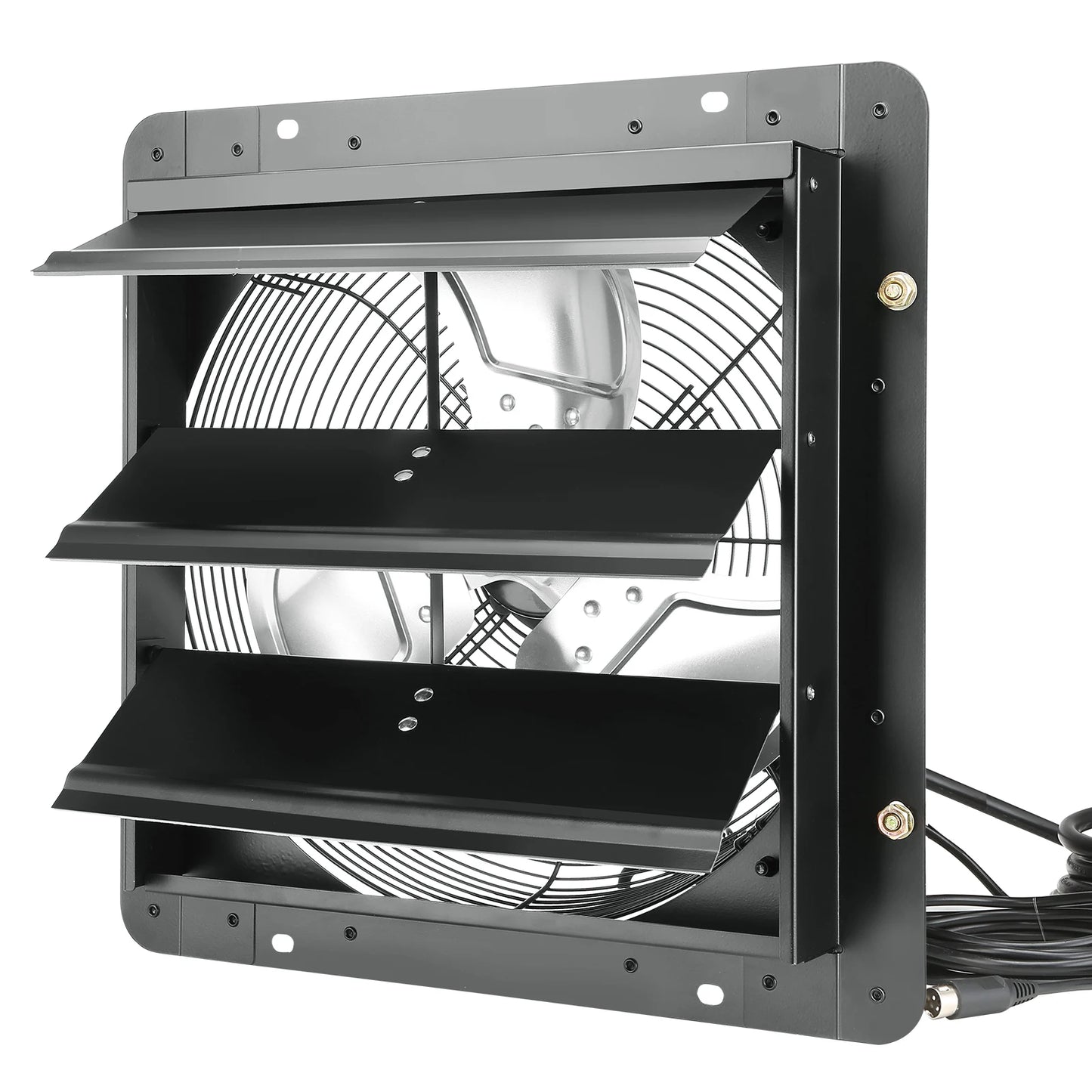 VEVOR Shutter Exhaust Fan Adjustable 10 Speed EC Motor