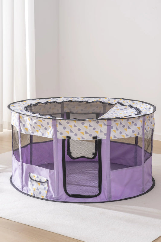 NONECN Foldable Mesh Ventilated Circular Cat Nest For Indoor Outdoor Use