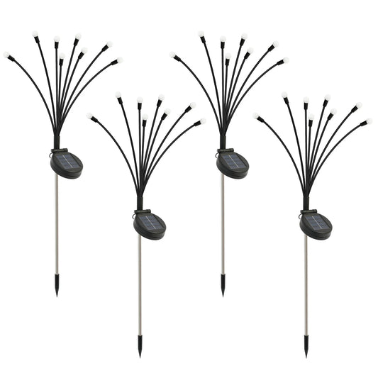 Solar Firefly Lights Outdoor LED Garden Decorative Pathway Waterproof