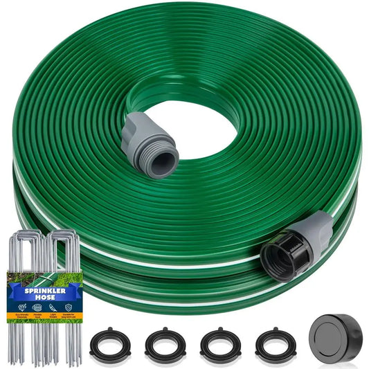 Sprinkler Hose With Holes Heavy Duty Water Saving Garden Irrigation