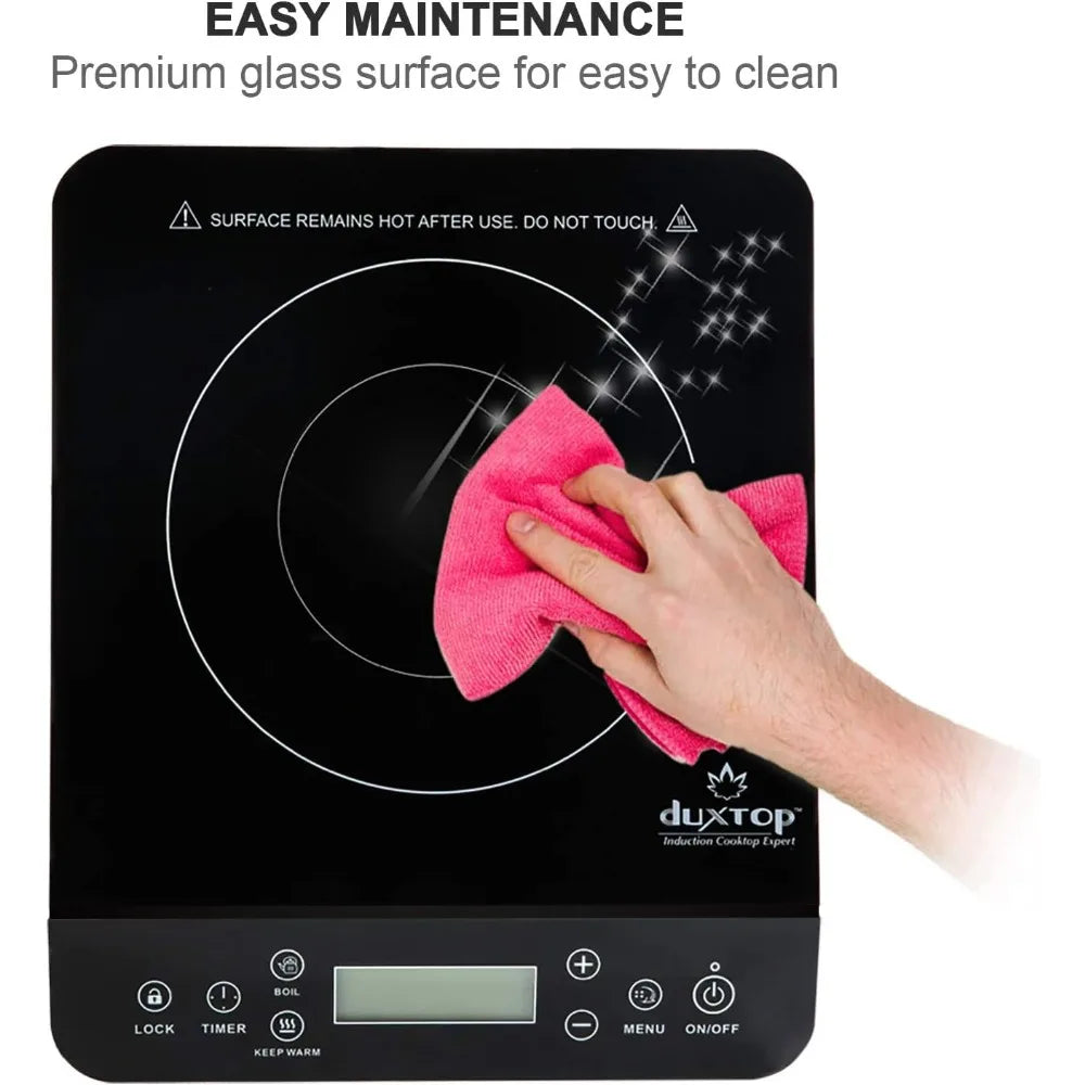 Duxtop Portable Induction Cooktop 1800W LCD Sensor Touch Burner