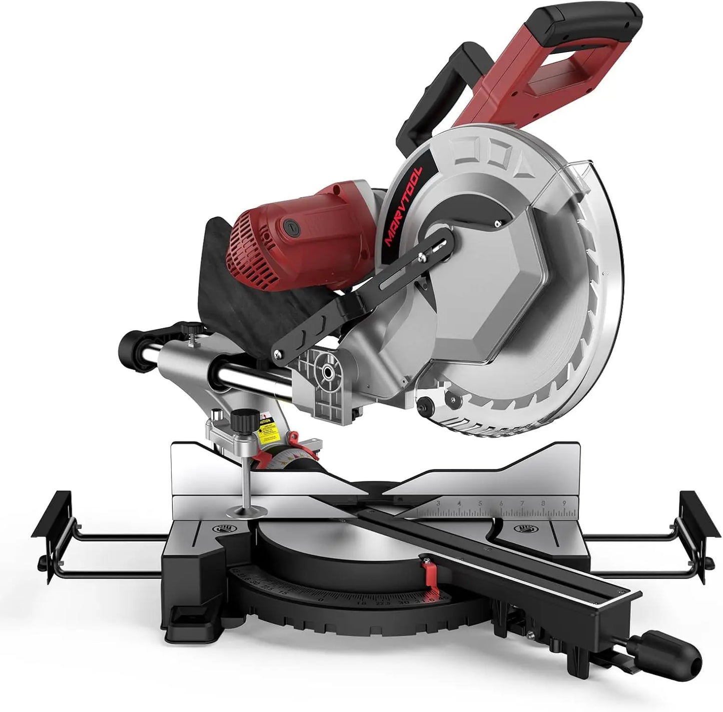 Marvtool Sliding Compound Miter Saw JS-1207C3 15 Amp 0-45 Degree