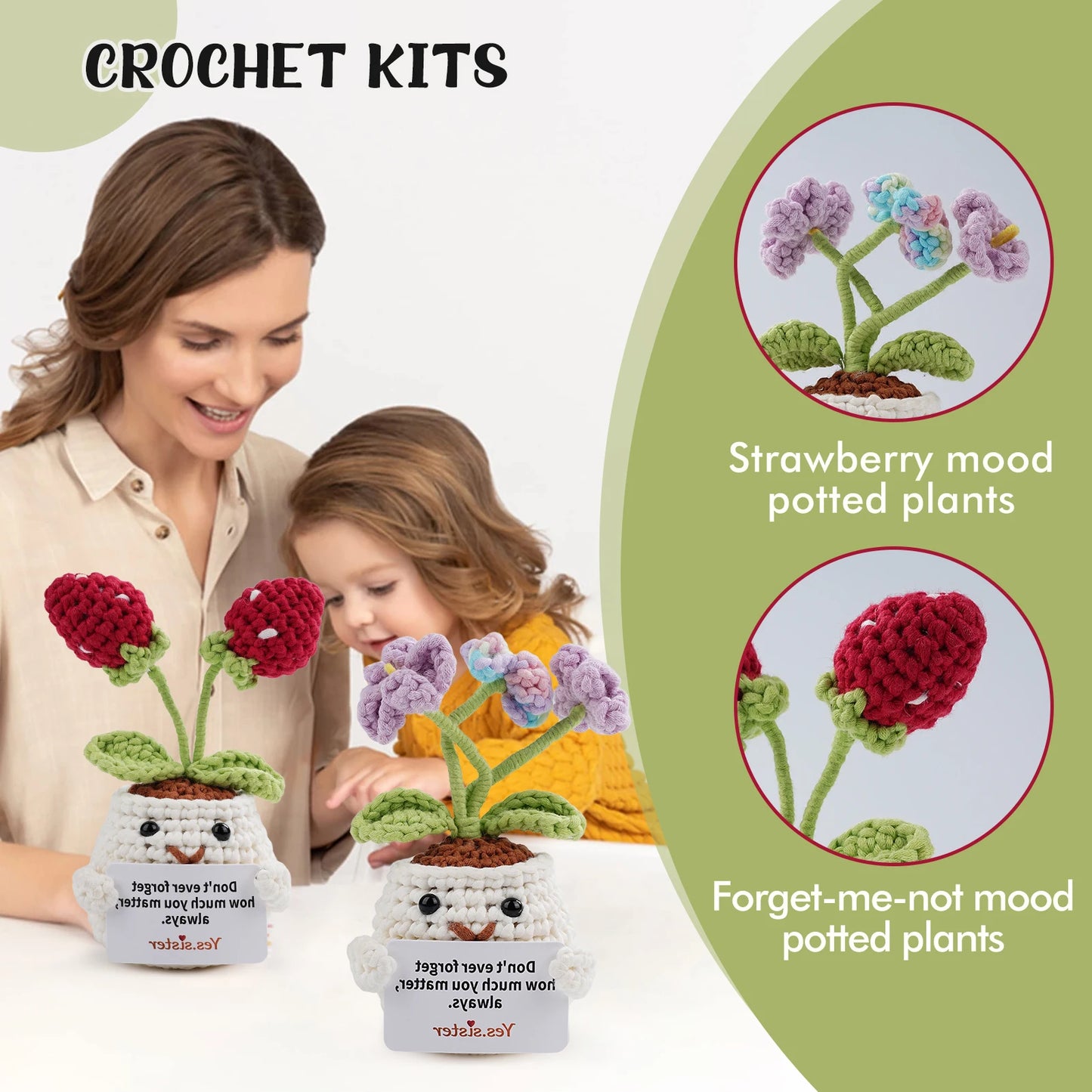 Beginner Crochet Kit Amigurumi Starter Set With Video Tutorials