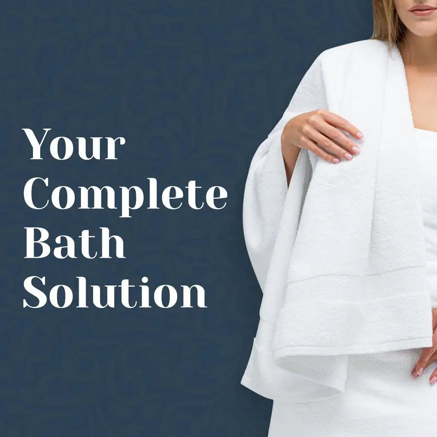 Hotel Collection 8 Piece Turkish Cotton Bath Towel Set