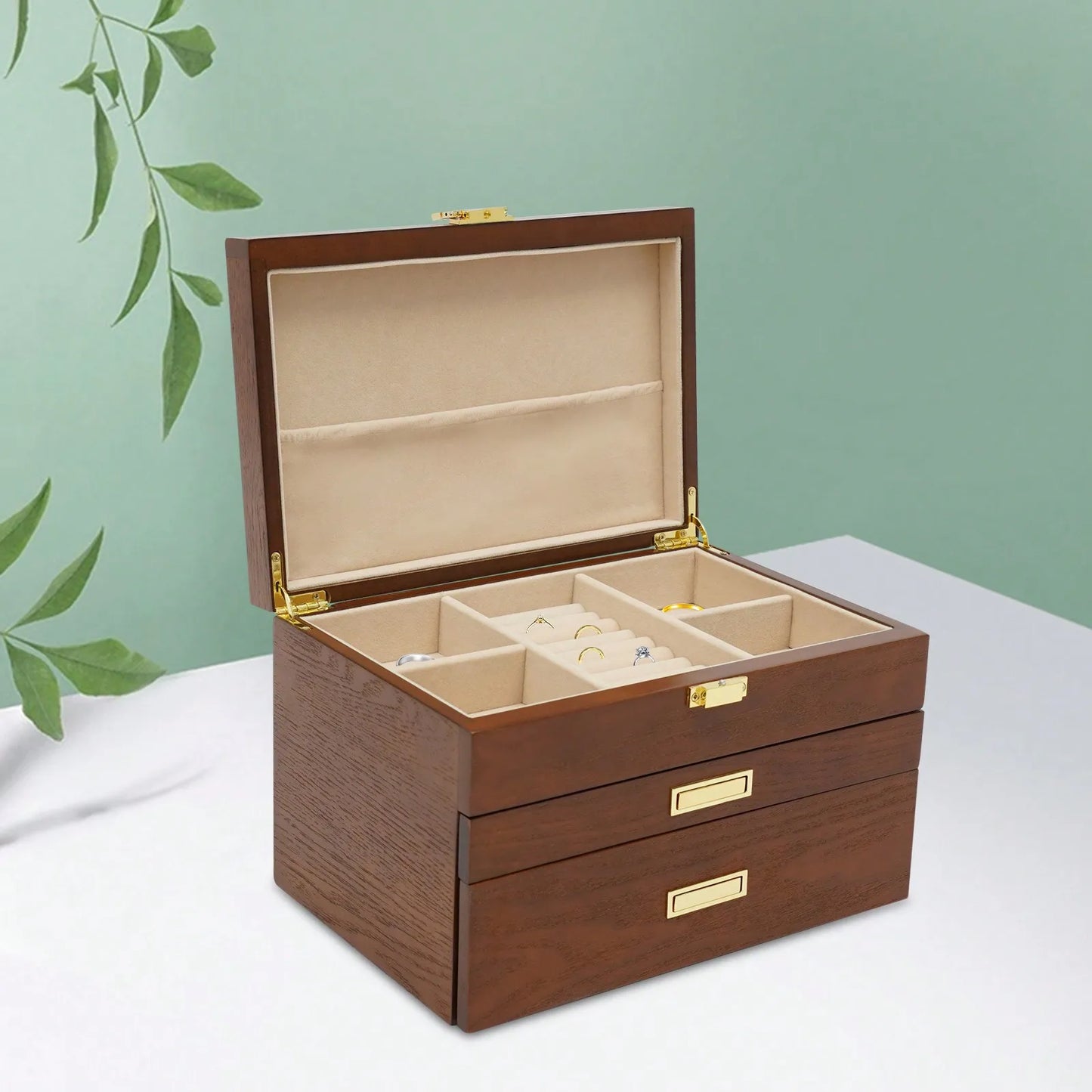 NONECN Jewelry And Watch Display Case Organizer