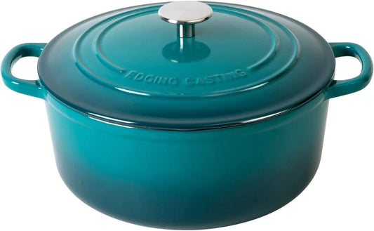 Enameled Cast Iron Dutch Oven With Lid For Baking Cooking