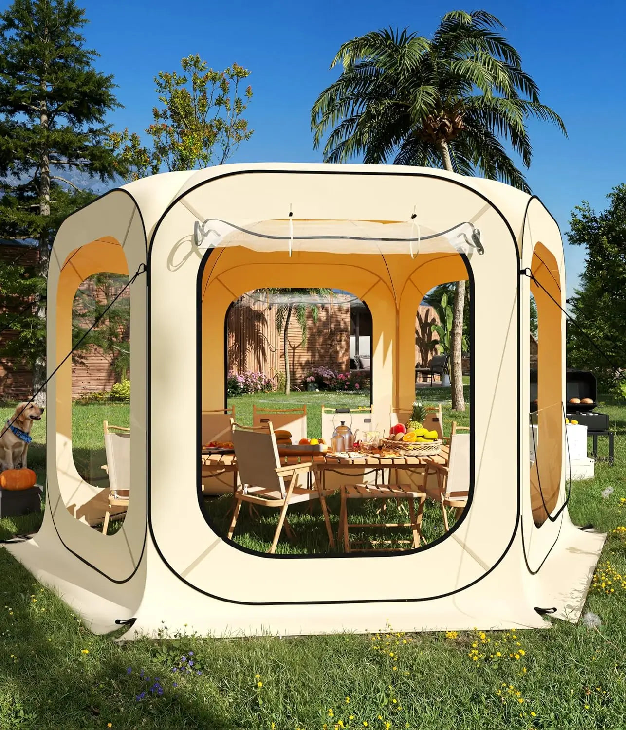 TWISTER Outdoor All Weather Pop Up Tent Rainproof Shelter