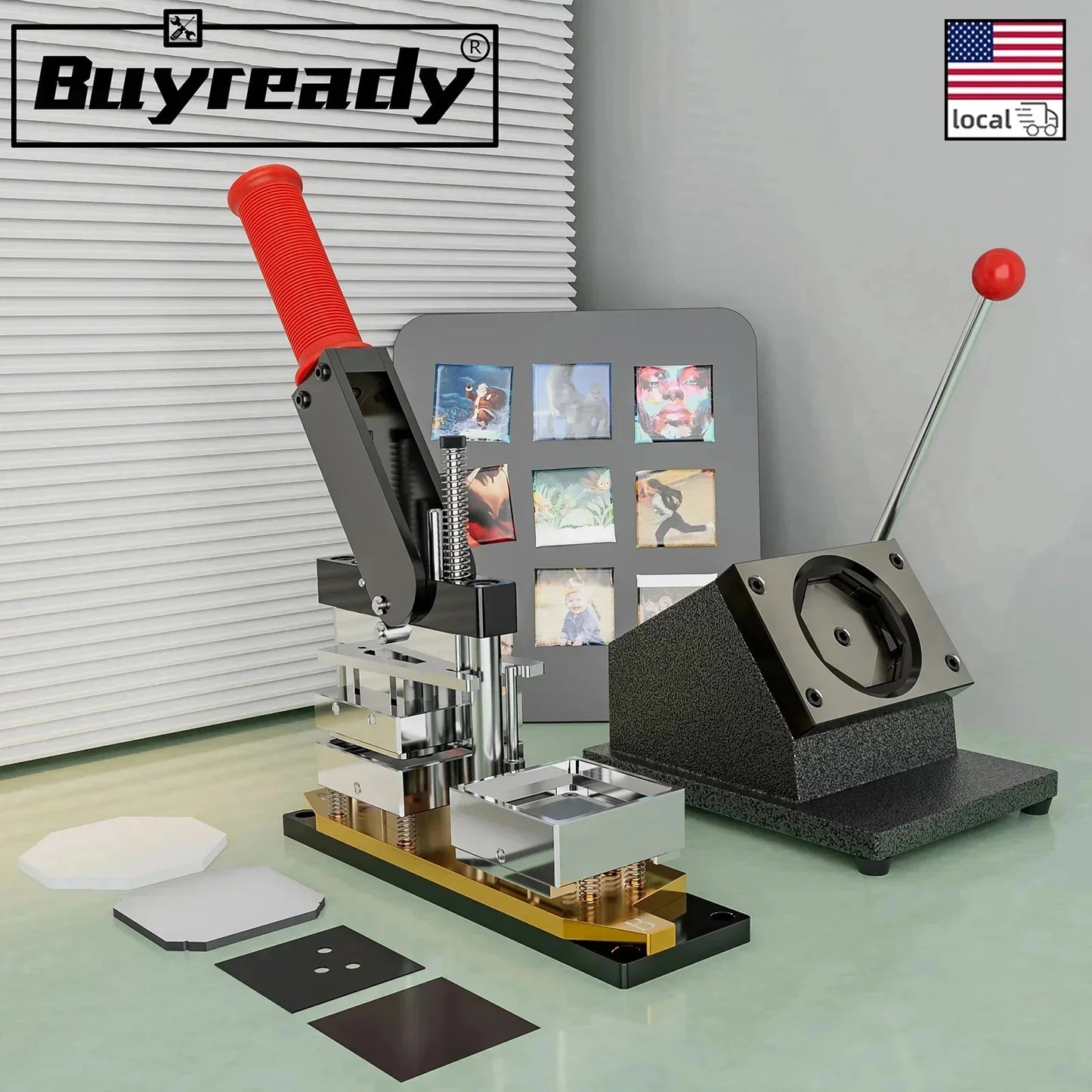 Fridge Magnet Button Maker For DIY Magnets And Pins