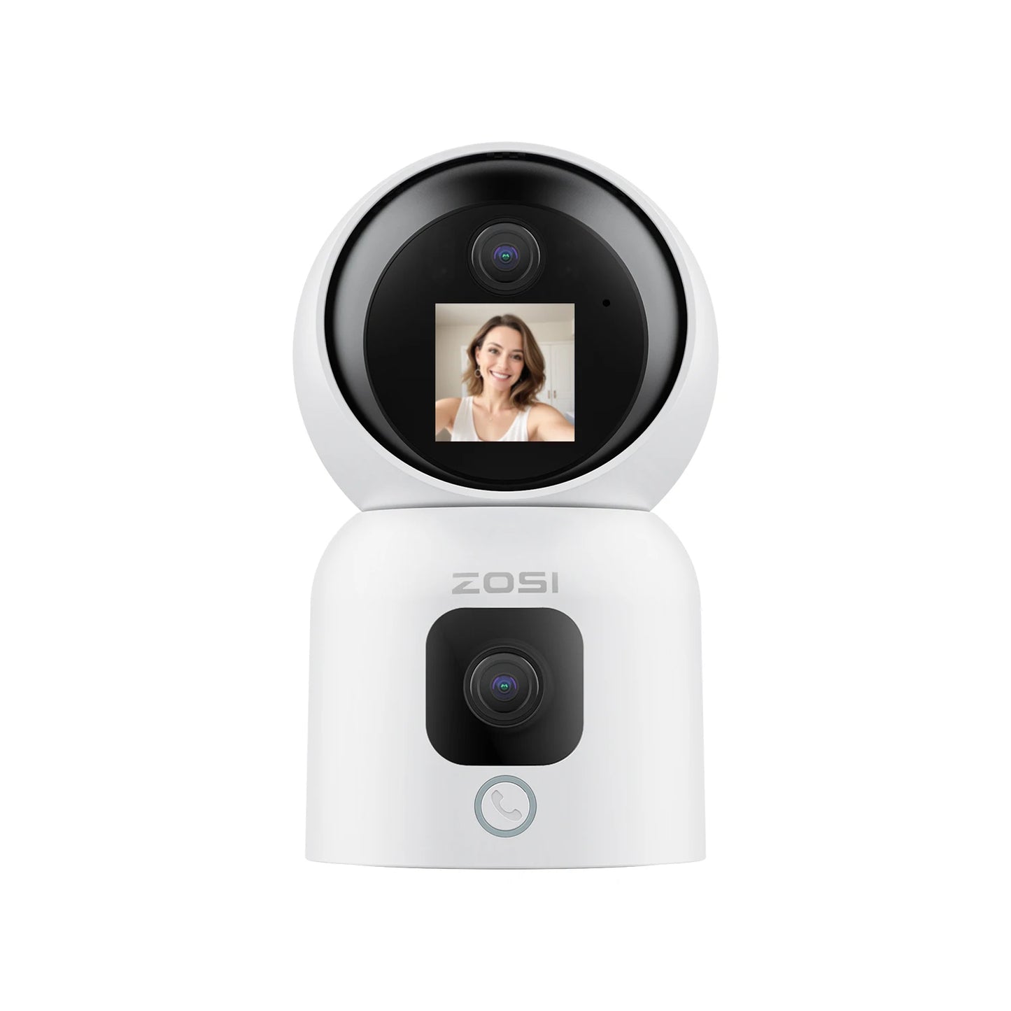 ZOSI 360 Degree Smart Home Security Camera With AI Tracking