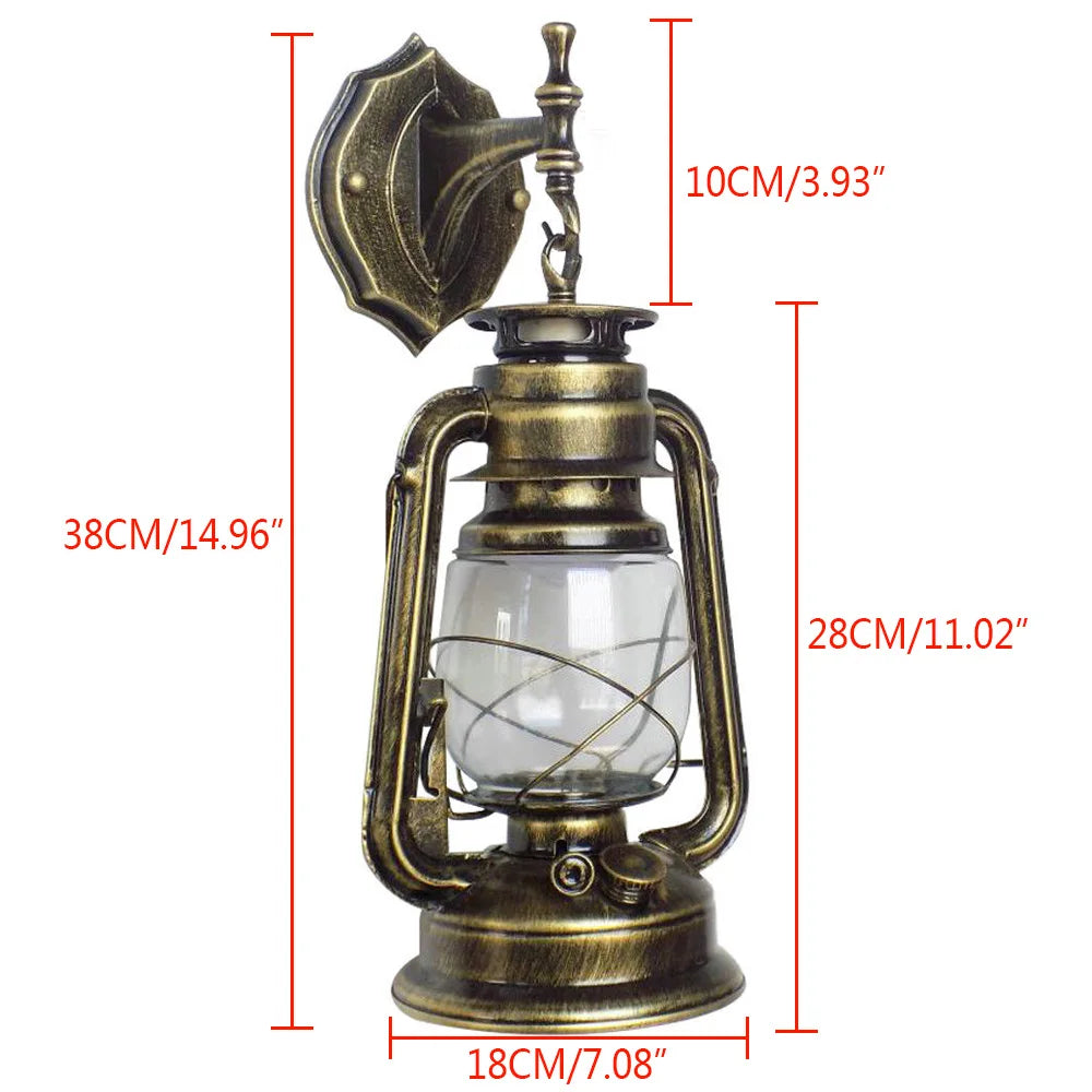 Bymaocar Outdoor Wall Light Antique Lanterns Fixture