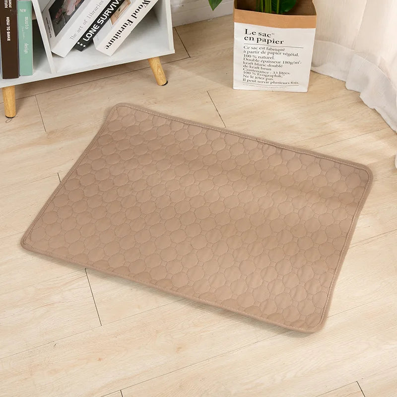 NONECN Reusable Dog Pee Pad Washable Absorbent Training Mat