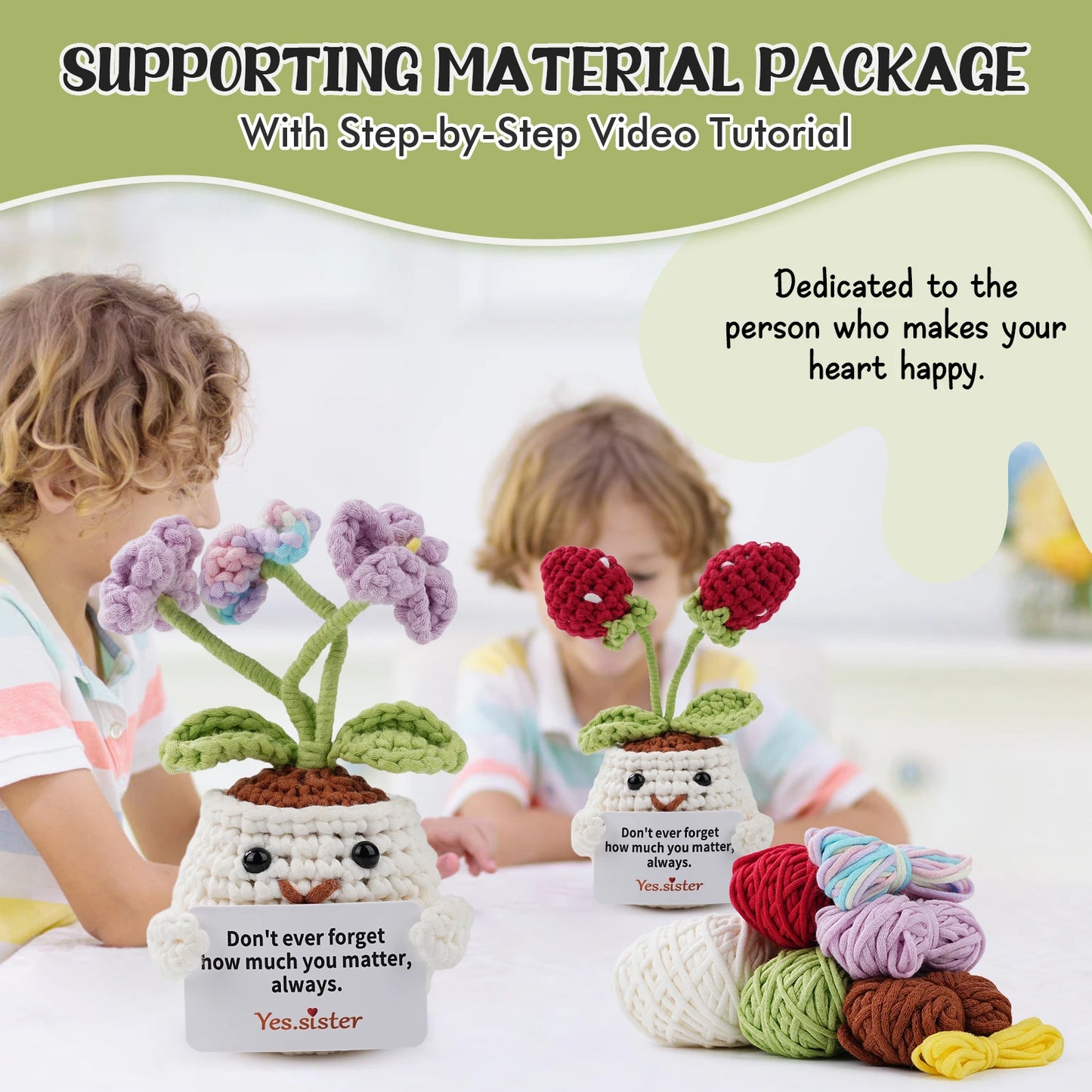 Beginner Crochet Kit Amigurumi Starter Set With Video Tutorials
