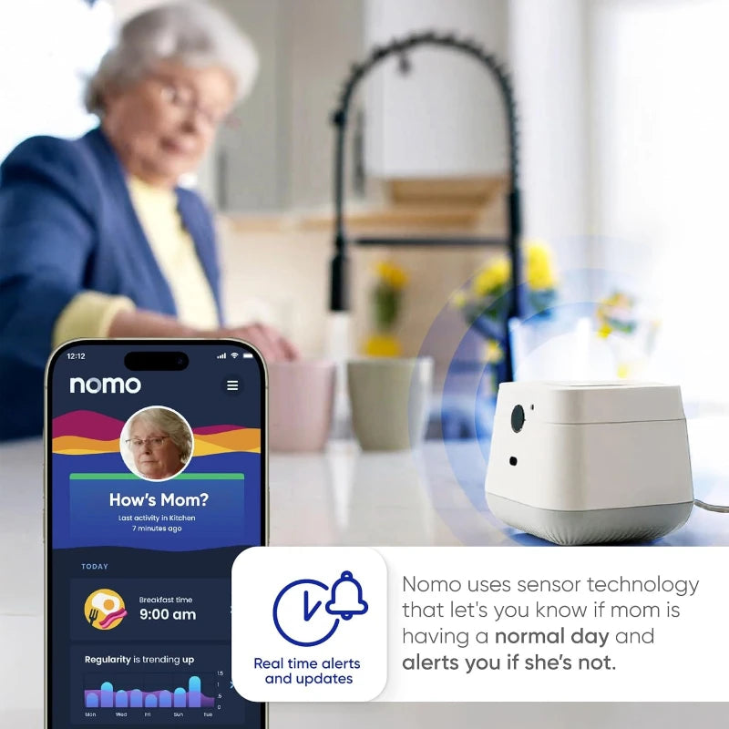 Medical Alert System With Fall Detection And WiFi Monitoring