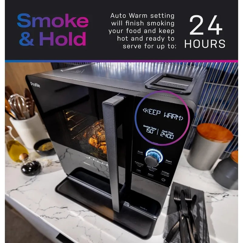 Smart Indoor Pellet Smoker With Active Filtration And WiFi