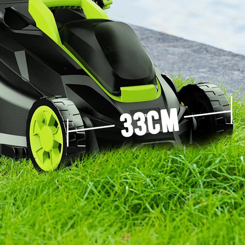 Deli Electric Lawn Mower 2 In 1 Cordless Battery Charger