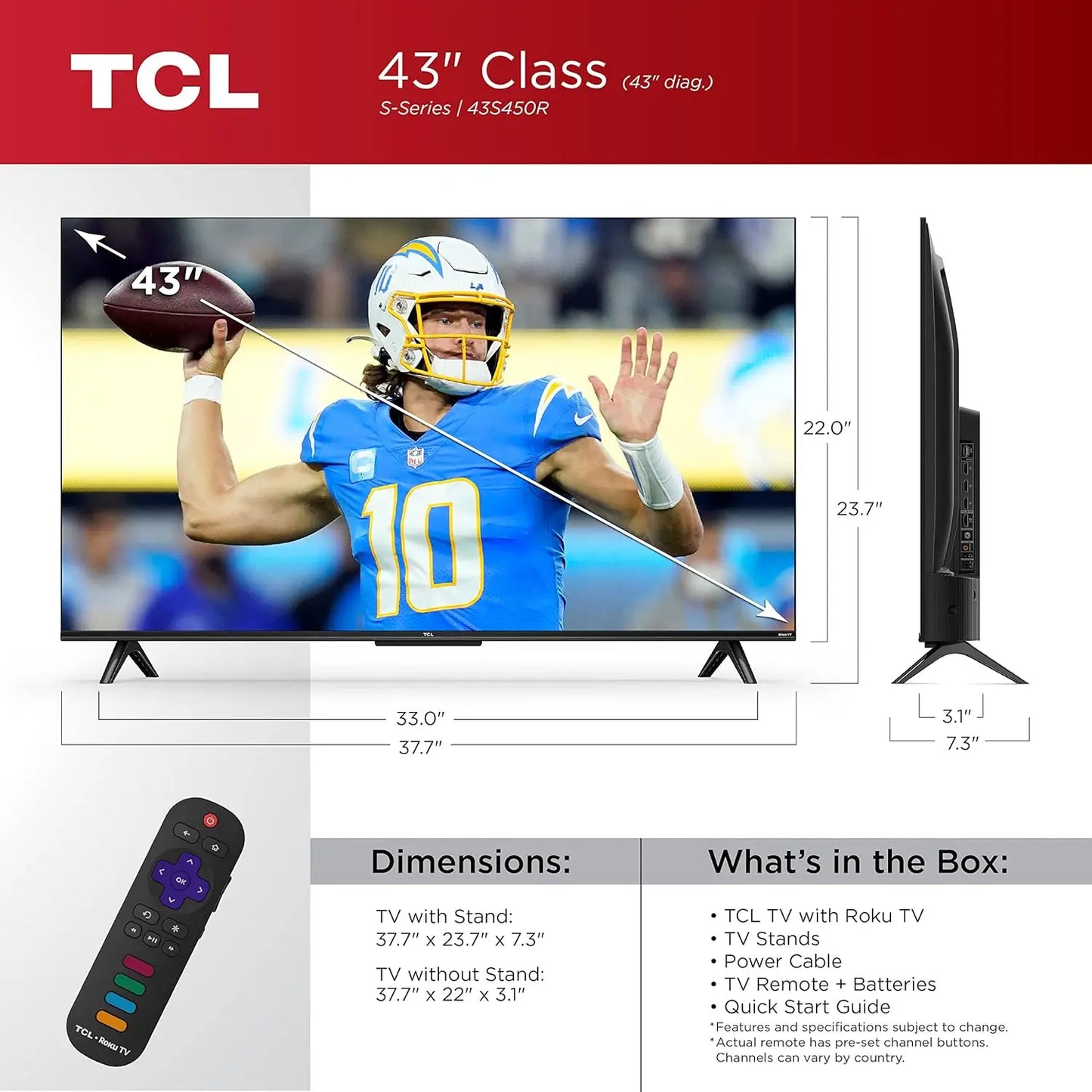 4K Roku Smart TV Dolby Vision HDR With Alexa Assistant